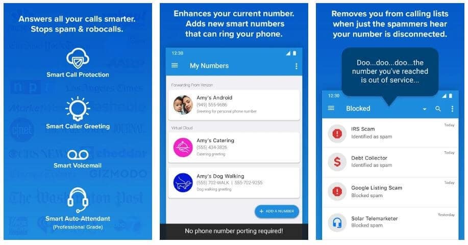 Application de messagerie vocale YouMail