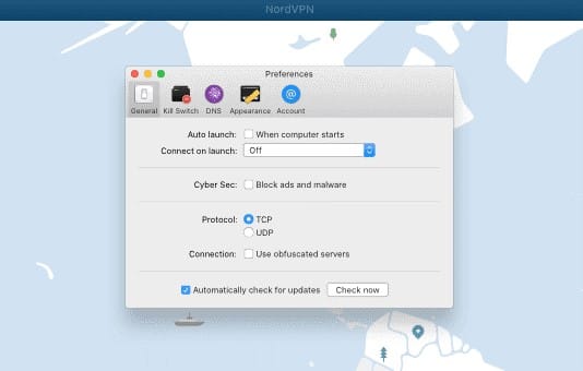 Nord VPN CyberSec