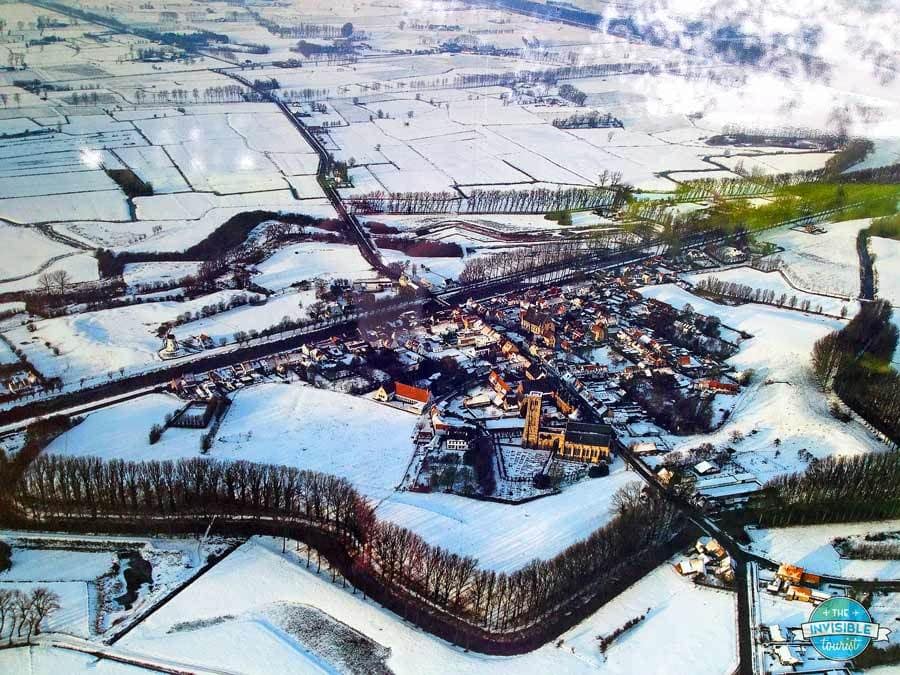 Damme, la Belgique vue d'en haut